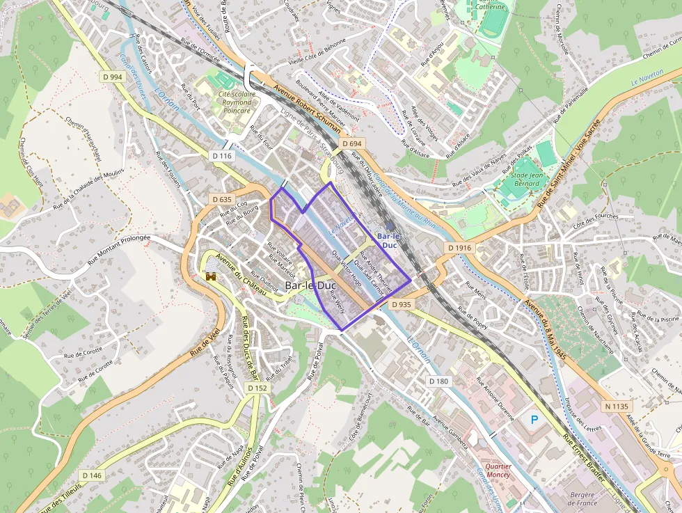 Appartement 40 m² deux pieces à vendre à Bar-le-Duc