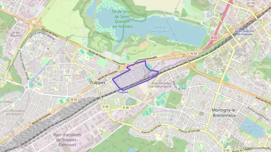 Appartement 42 m² deux pieces à vendre à Trappes Appartement 42 m² deux pieces à vendre à Trappes