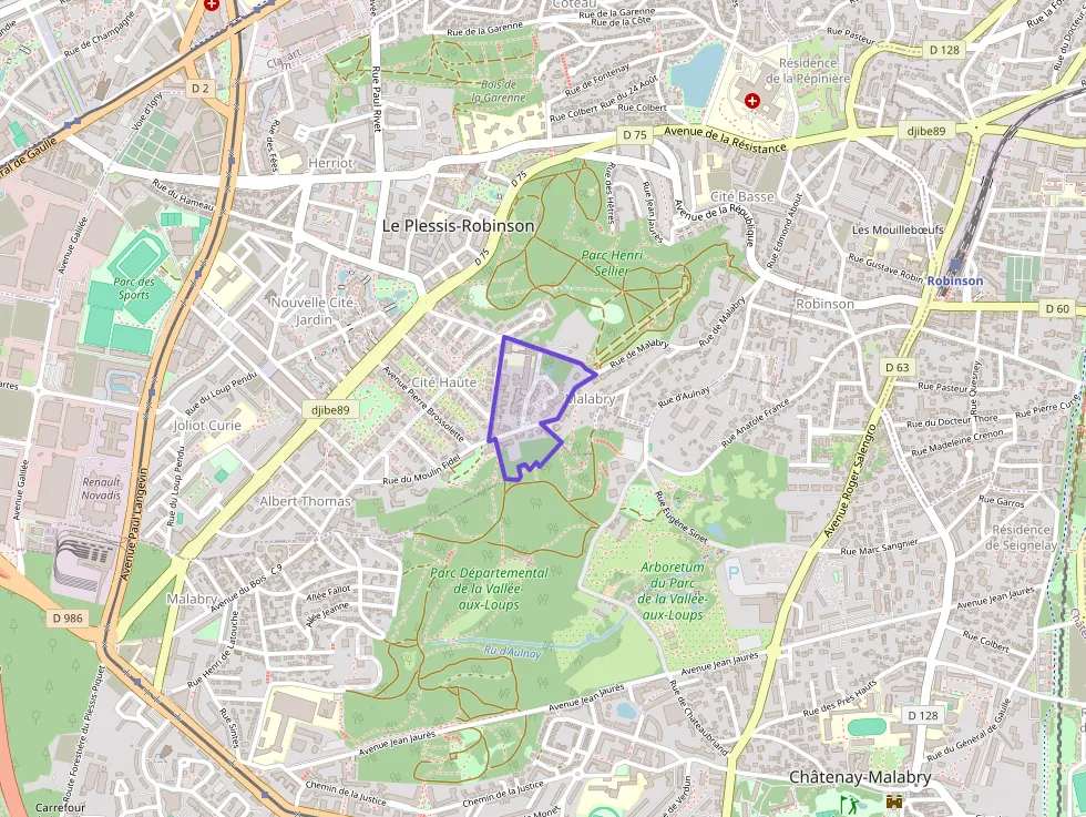 Appartement 31 m² une piece à vendre à Le Plessis-Robinson