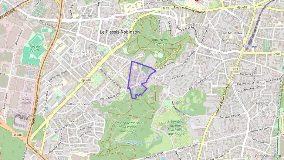 Appartement 31 m² une piece à vendre à Le Plessis-Robinson Appartement 31 m² une piece à vendre à Le Plessis-Robinson