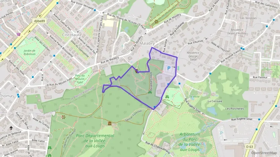 Appartement 40 m² deux pieces à vendre à Châtenay-Malabry Appartement 40 m² deux pieces à vendre à Châtenay-Malabry