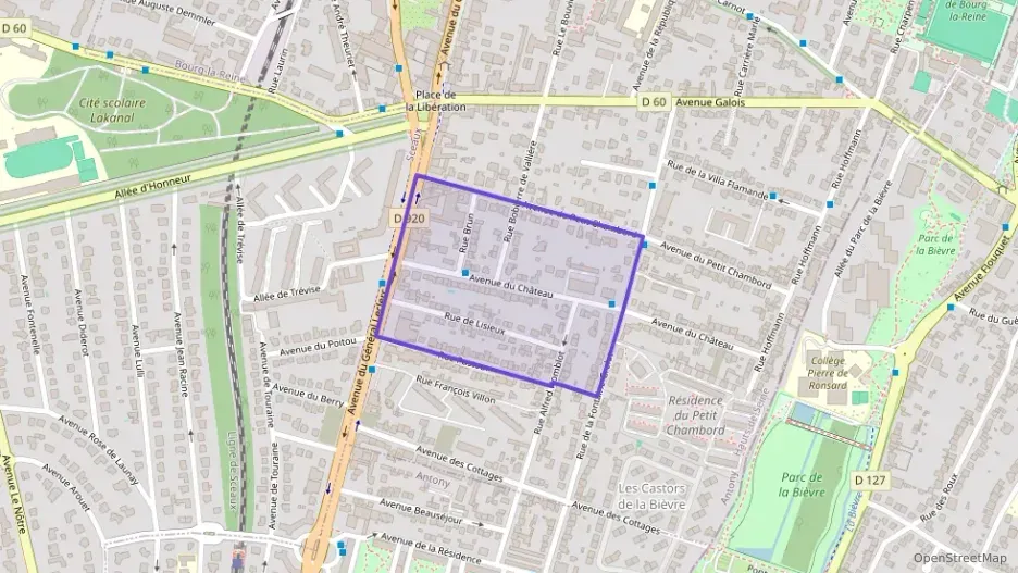 Appartement 45 m² deux pieces à vendre à Bourg-la-Reine