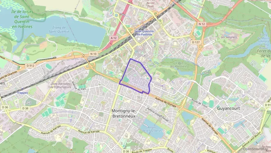 Appartement 46 m² deux pieces à vendre à Montigny-le-Bretonneux