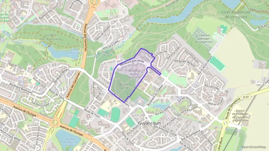 Appartement 88 m² quatre pièces à vendre à Guyancourt