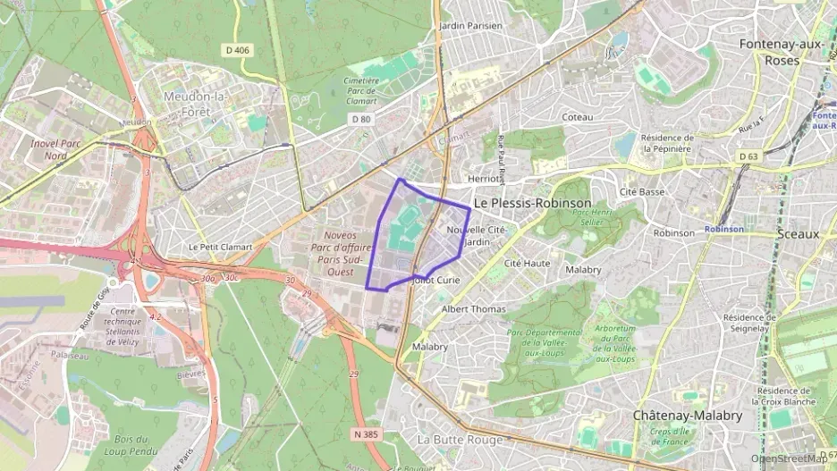 Appartement 82 m² quatre pièces à vendre à Le Plessis-Robinson Appartement 82 m² quatre pièces à vendre à Le Plessis-Robinson