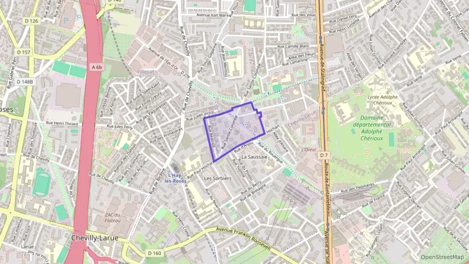 Appartement 51 m² deux pieces à vendre à L`Haÿ-les-Roses