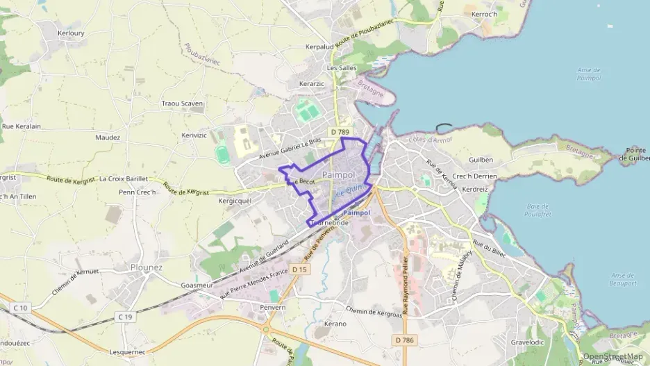 Appartement 60 m² trois pièces à vendre à Paimpol