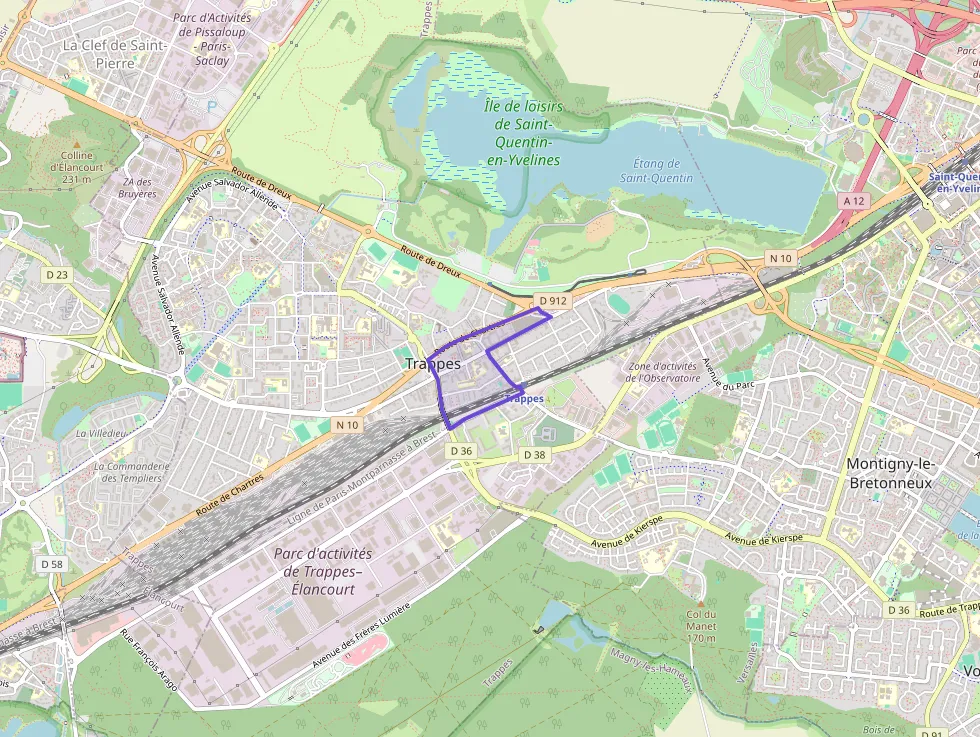 Appartement 25 m² deux pieces à vendre à Trappes