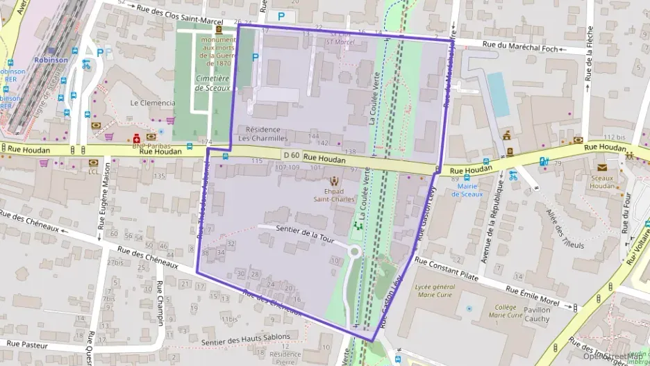 Appartement 50 m² trois pièces à vendre à Sceaux Appartement 50 m² trois pièces à vendre à Sceaux