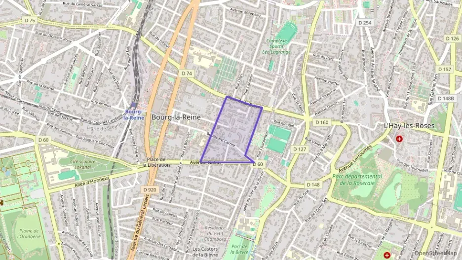 Appartement 47 m² deux pieces à vendre à Bourg-la-Reine