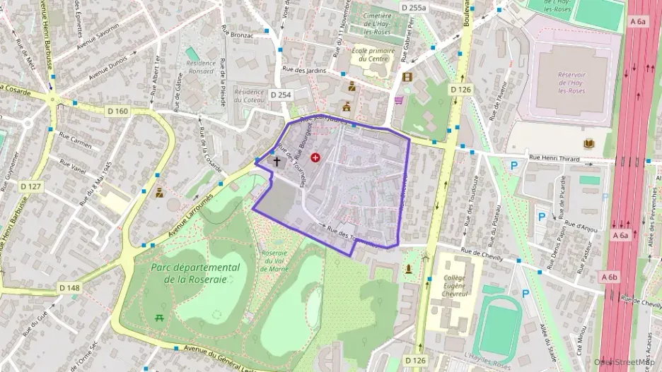 Appartement 60 m² trois pièces à vendre à L`Haÿ-les-Roses