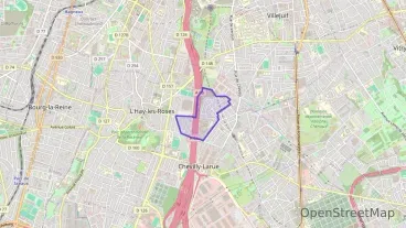 Appartement de trois pièces 54 m² à vendre  à L`Haÿ-les-Roses