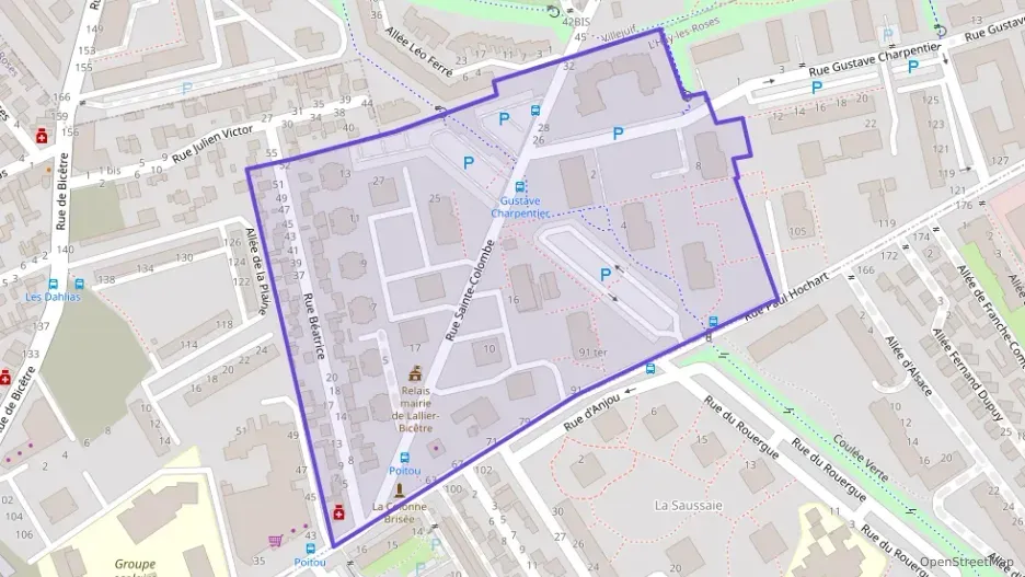 Appartement 46 m² deux pieces à vendre à L`Haÿ-les-Roses