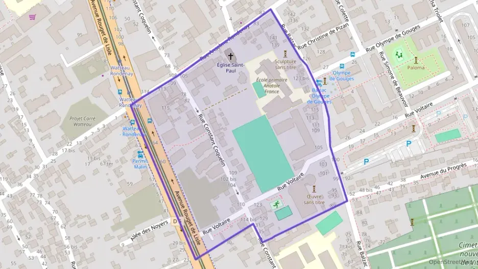 Appartement 87 m² cinq pièces à vendre à Vitry-sur-Seine Appartement 87 m² cinq pièces à vendre à Vitry-sur-Seine