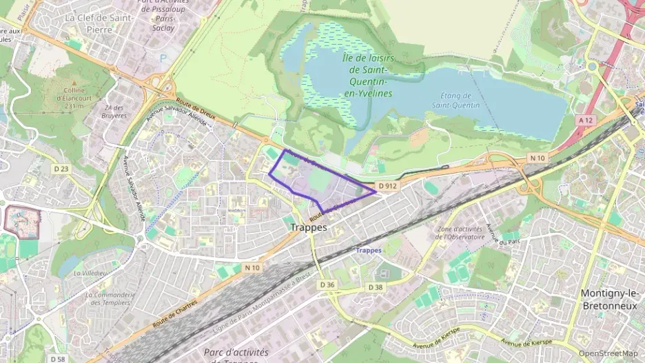 Appartement 57 m² trois pièces à vendre à Trappes