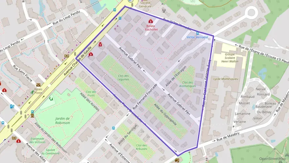 Appartement 78 m² trois pièces à vendre à Le Plessis-Robinson