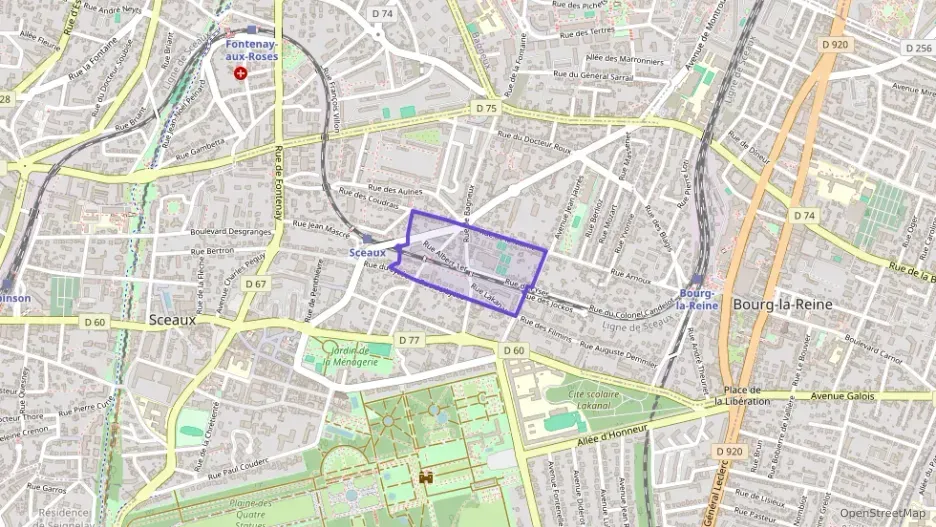 Appartement 73 m² trois pièces à vendre à Sceaux