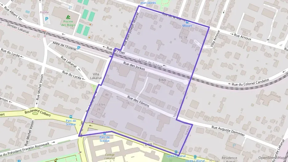 Appartement 80 m² quatre pièces à vendre à Sceaux