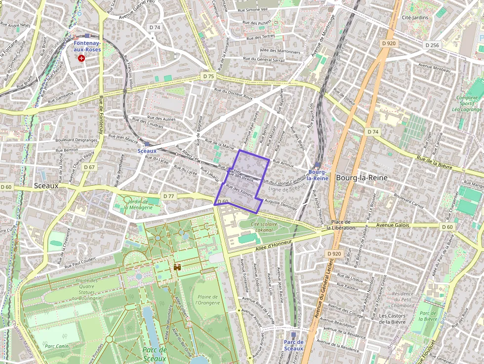 Appartement 80 m² quatre pièces à vendre à Sceaux