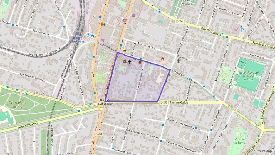 Appartement 50 m² deux pieces à vendre à Bourg-la-Reine