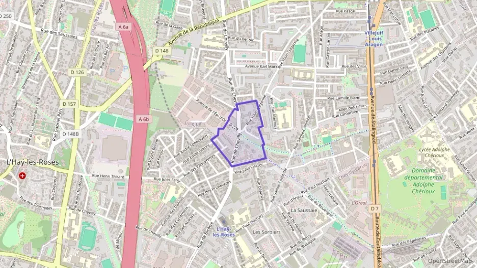 Appartement 57 m² trois pièces à vendre à Villejuif Appartement 57 m² trois pièces à vendre à Villejuif