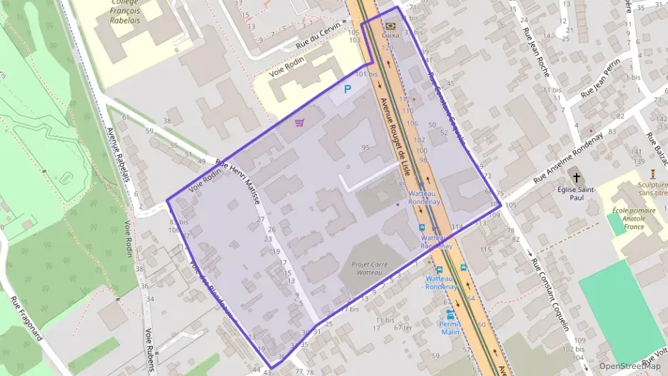 Appartement 45 m² deux pieces à vendre à Vitry-sur-Seine