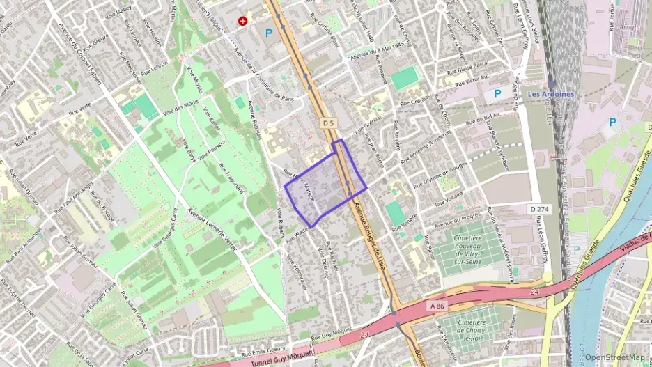 Appartement 64 m² trois pièces à vendre à Vitry-sur-Seine