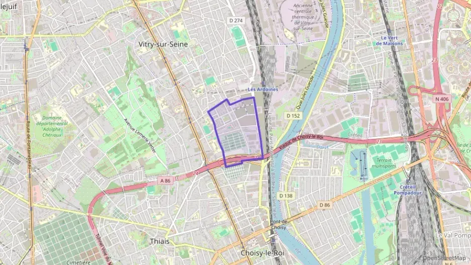 Appartement 71 m² trois pièces à vendre à Vitry-sur-Seine