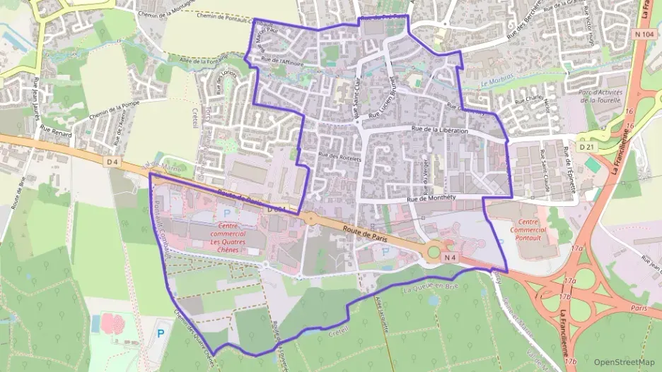 Appartement 83 m² quatre pièces à vendre à Pontault-Combault Appartement 83 m² quatre pièces à vendre à Pontault-Combault