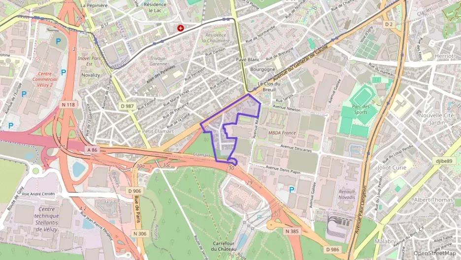 Appartement 39 m² deux pieces à vendre à Clamart