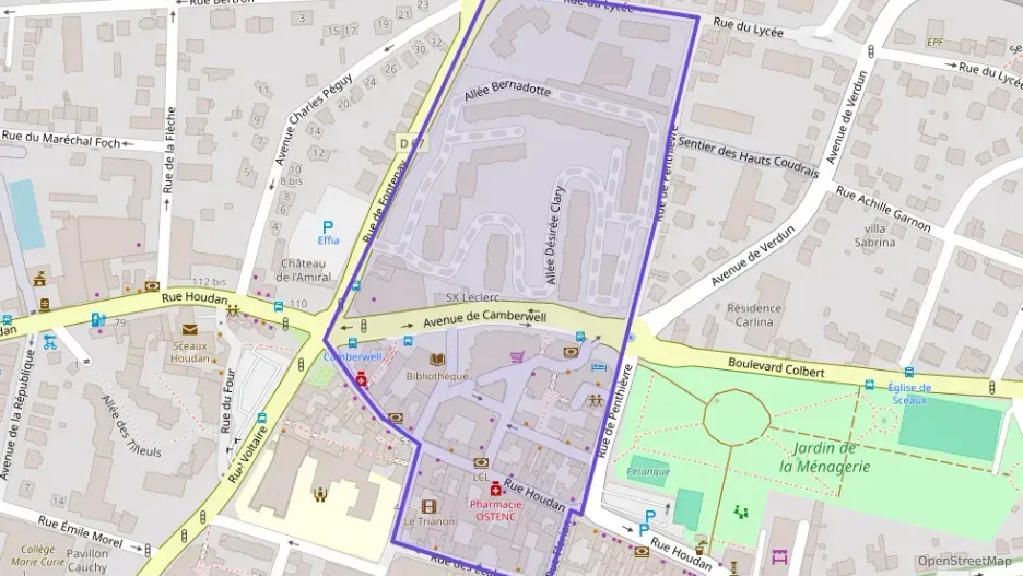 Appartement 85 m² deux pieces à vendre à Sceaux