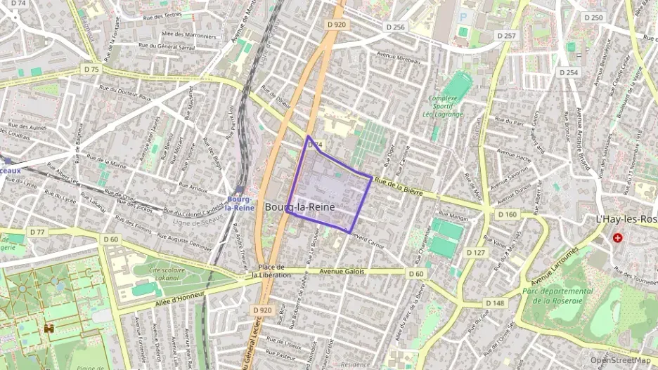 Appartement 51 m² trois pièces à vendre à Bourg-la-Reine