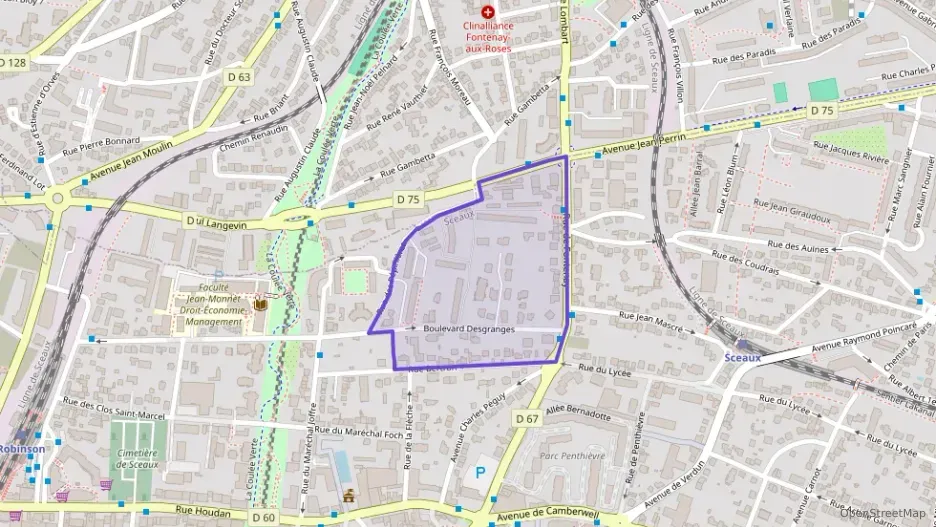 Appartement 100 m² cinq pièces à vendre à Sceaux
