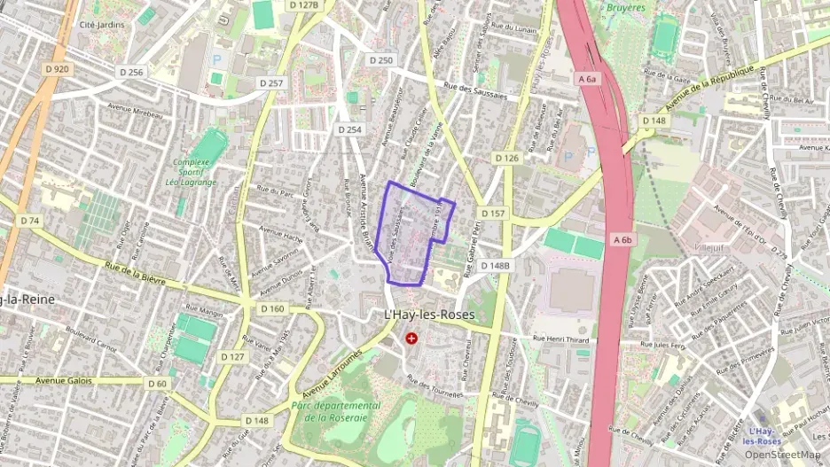 Appartement 43 m² deux pieces à vendre à L`Haÿ-les-Roses