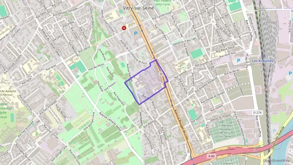 Appartement 23 m² une piece à vendre à Vitry-sur-Seine Appartement 23 m² une piece à vendre à Vitry-sur-Seine