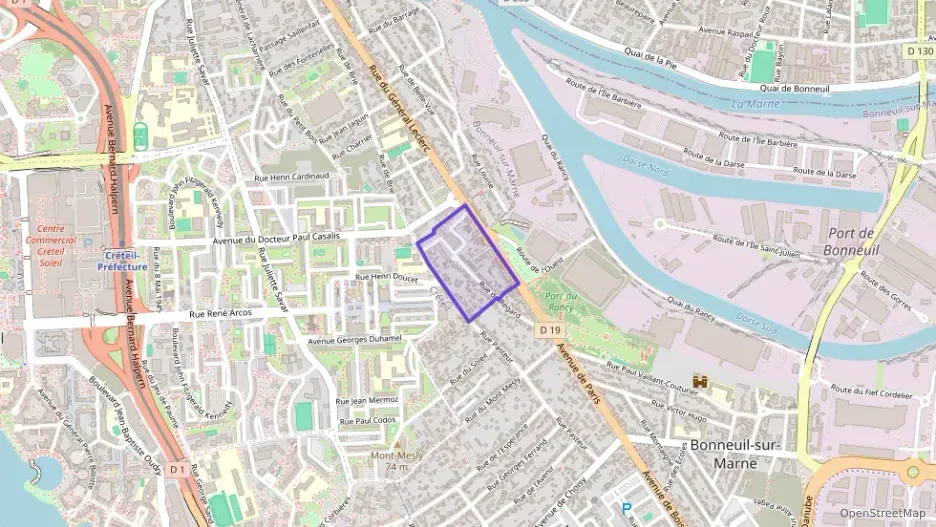 Appartement 35 m² deux pieces à vendre à Bonneuil-sur-Marne