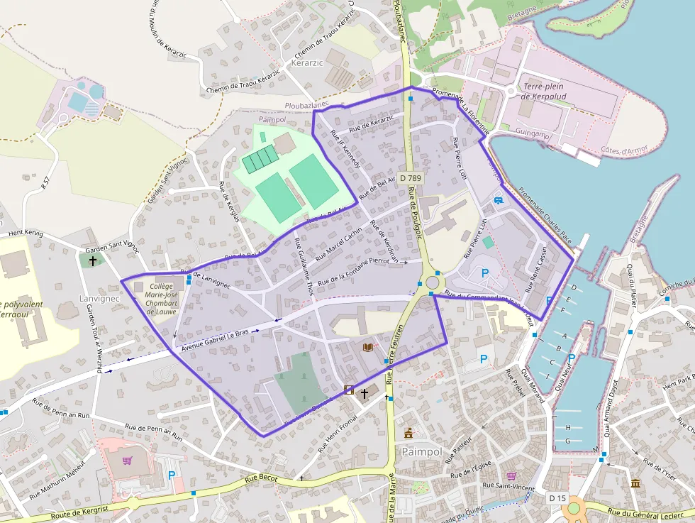 Appartement 55 m² trois pièces à vendre à Paimpol