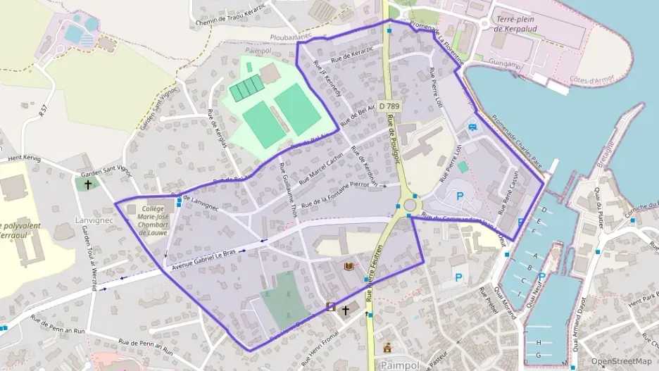 Appartement 55 m² trois pièces à vendre à Paimpol