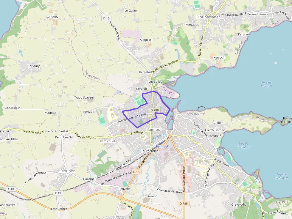Appartement 55 m² trois pièces à vendre à Paimpol