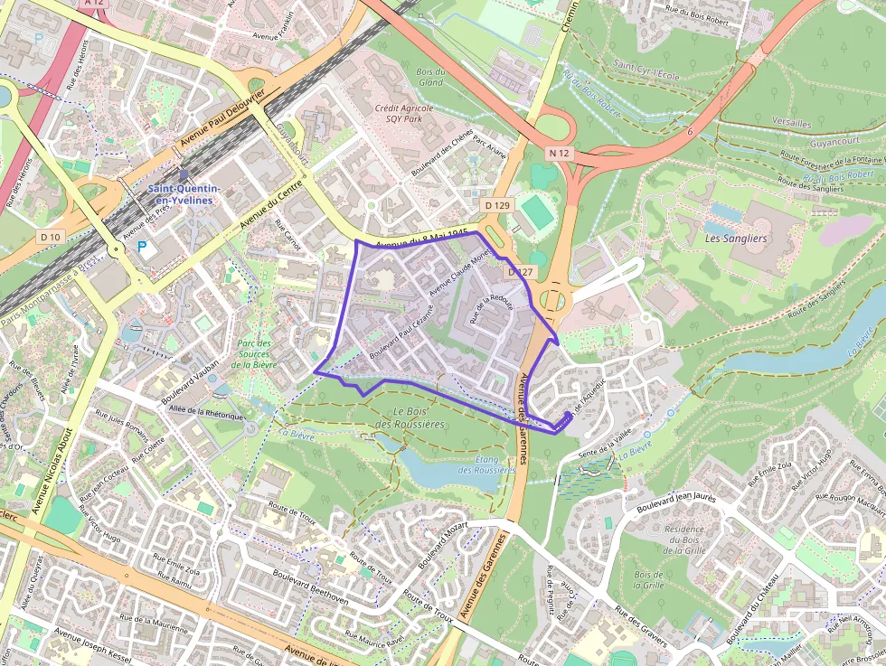 Appartement 64 m² quatre pièces à vendre à Guyancourt