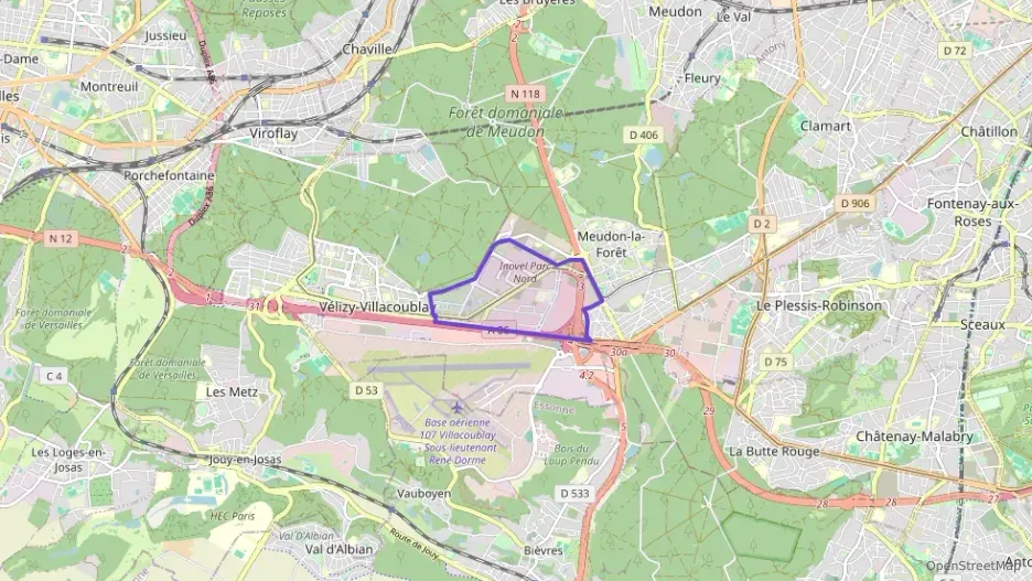 Appartement 63 m² trois pièces à vendre à Vélizy-Villacoublay Appartement 63 m² trois pièces à vendre à Vélizy-Villacoublay