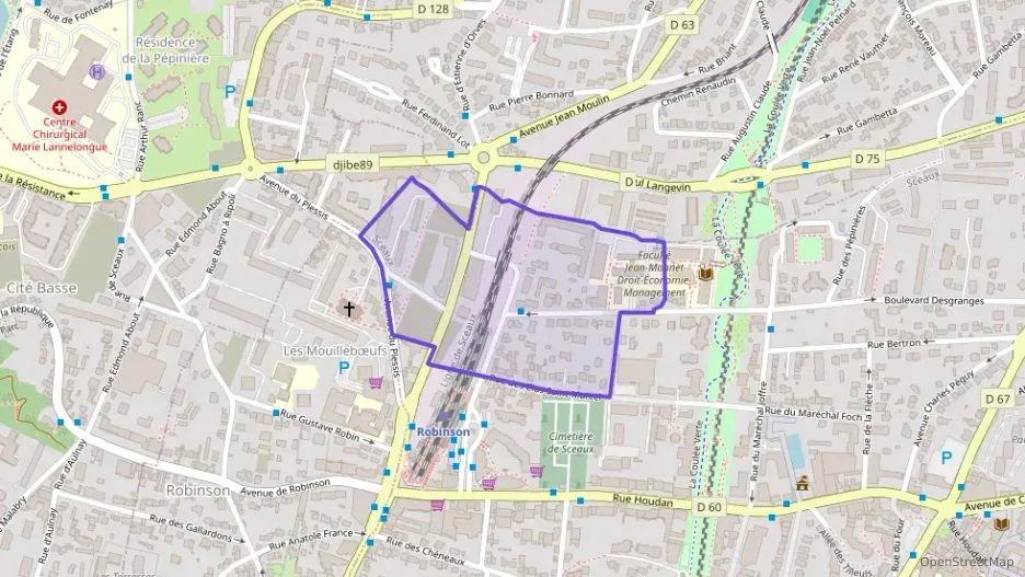 Appartement 60 m² quatre pièces à vendre à Sceaux