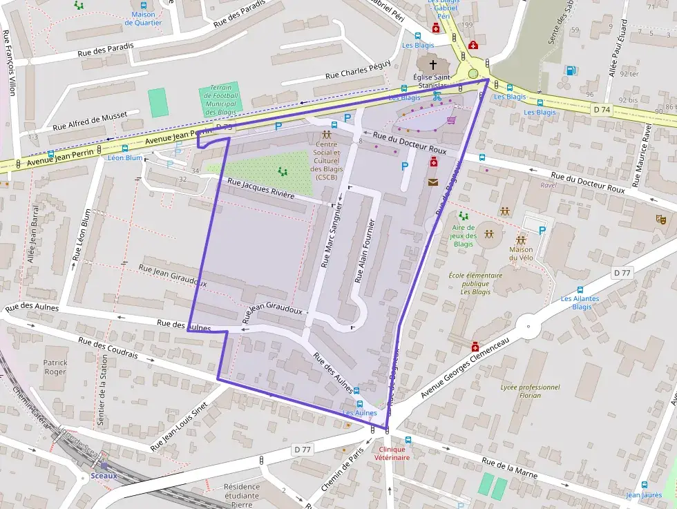 Appartement 28 m² une piece à vendre à Sceaux