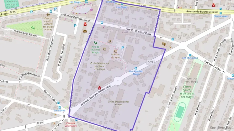 Appartement 60 m² trois pièces à vendre à Sceaux