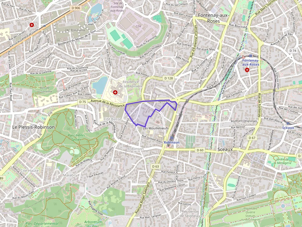 Appartement 73 m² trois pièces à vendre à Le Plessis-Robinson