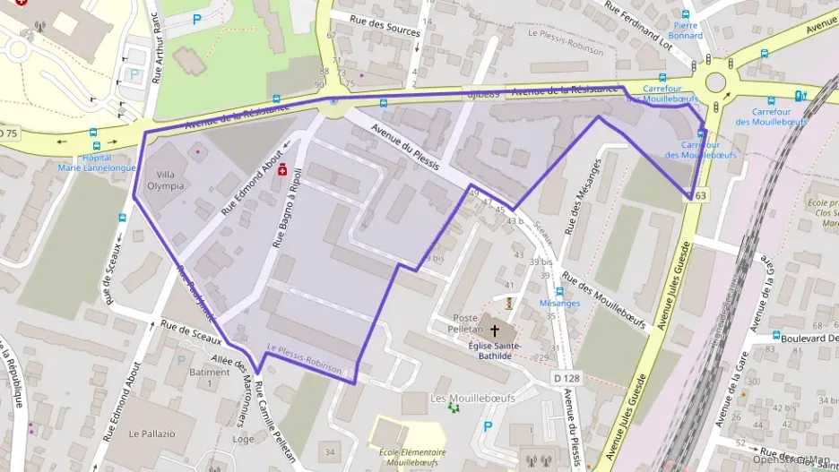 Appartement 34 m² une piece à vendre à Le Plessis-Robinson