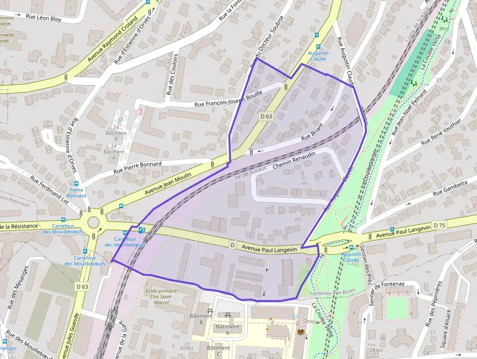 Appartement 50 m² deux pieces à vendre à Fontenay-aux-Roses