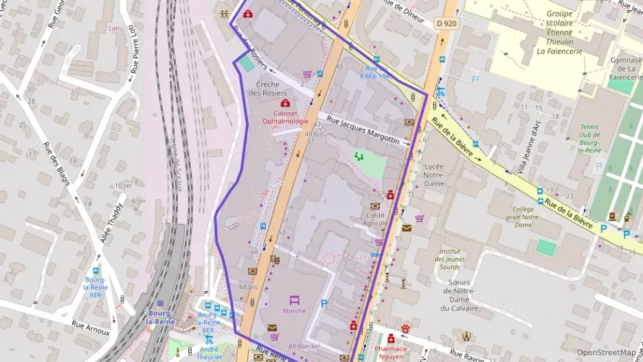 Appartement 61 m² trois pièces à vendre à Bourg-la-Reine Appartement 61 m² trois pièces à vendre à Bourg-la-Reine