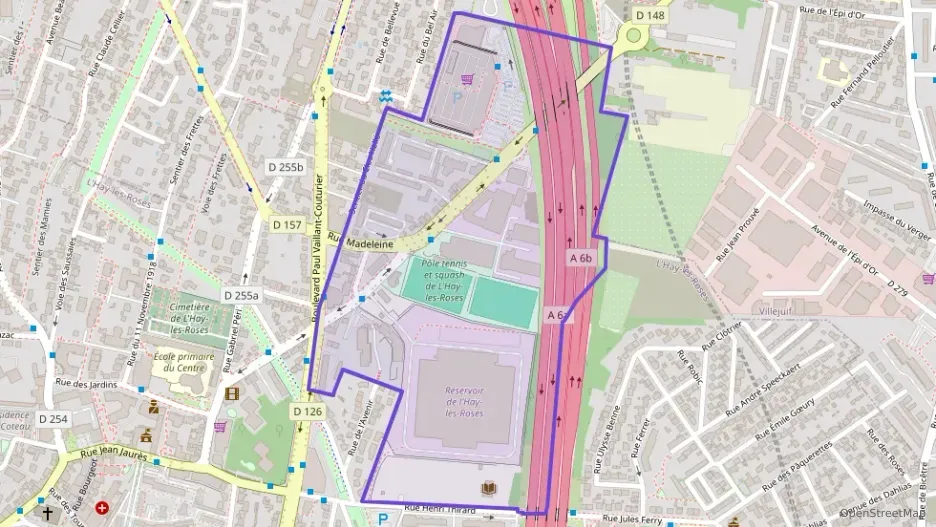 Appartement 60 m² trois pièces à vendre à L`Haÿ-les-Roses