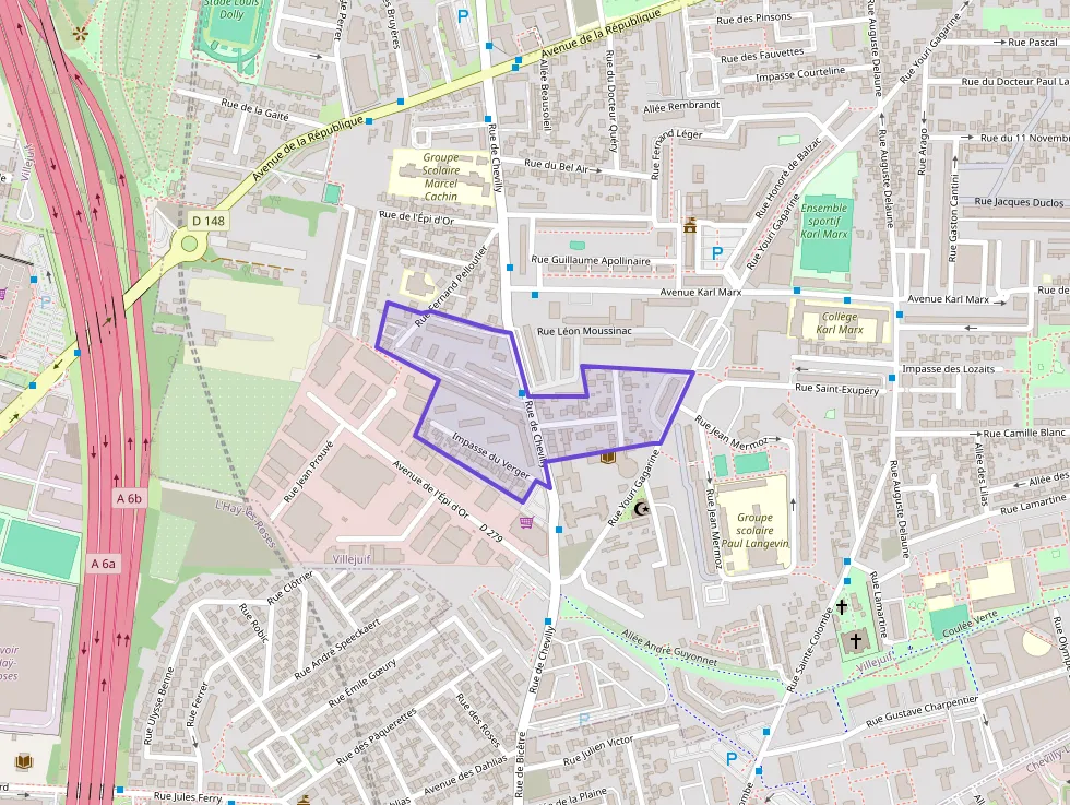 Appartement 24 m² une piece à vendre à Villejuif